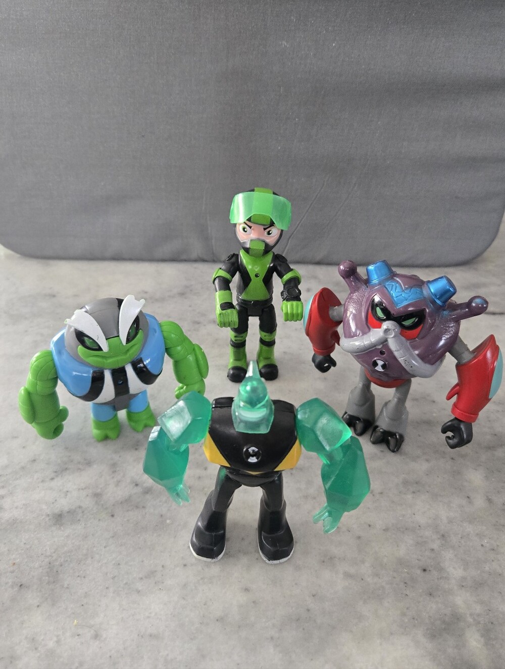 Ben 10 Action Figures Lot Of 4 Pcs